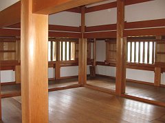 shiroishi castle inside